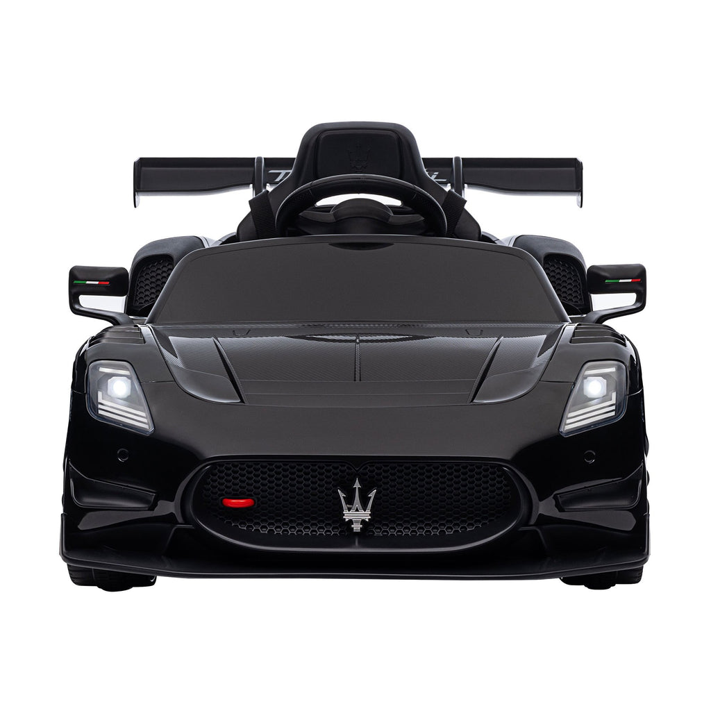Kahuna Maserati MC20 GT2 Lizenzierte elektrische Kinder-Aufsitz-Rennauto Schwarz