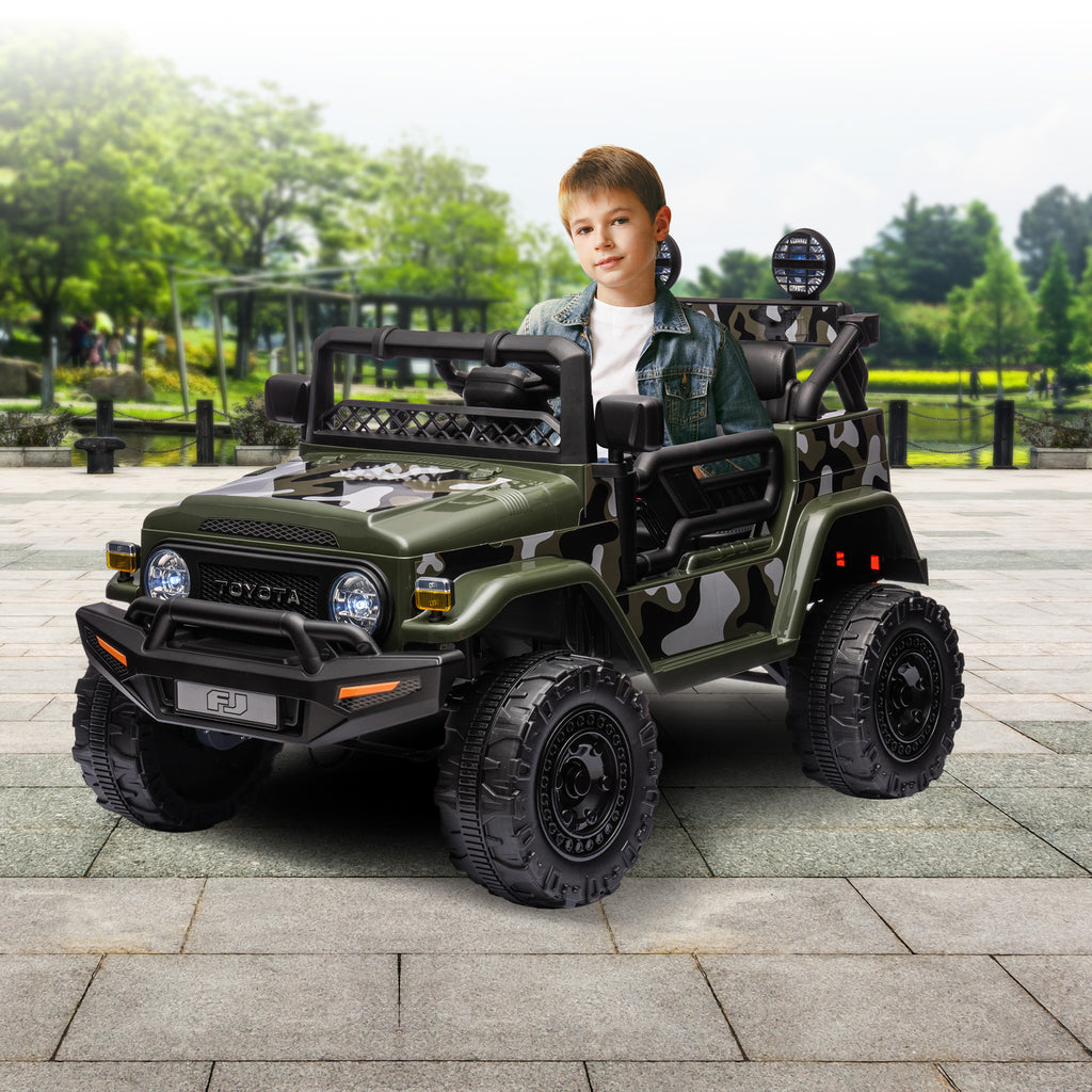 Kahuna Authorised Toyota FJ Cruiser Kinder Elektroauto – Grün