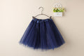 New Adults Tulle Tutu Skirt Dressup Party Costume Ballet Womens Girls Dance Wear, Navy, Kids