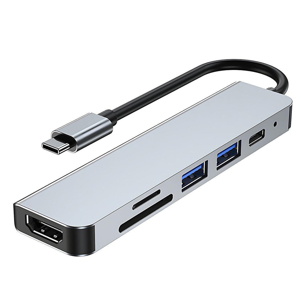 8/6/4-in-1 USB-C Hub Adapter Typ-C Hub HDMI für Macbook Pro/Air iPad Pro Laptop – 8-IN-1