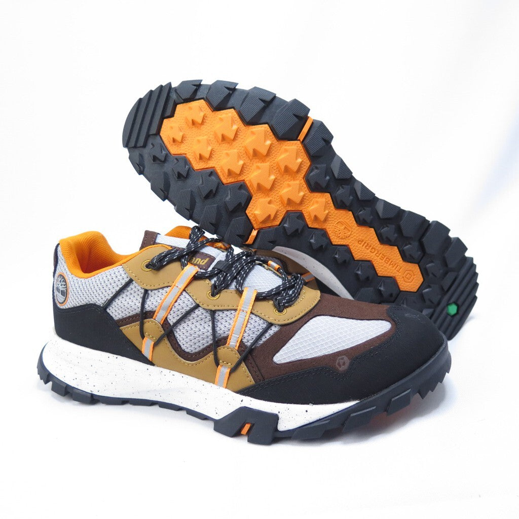 Timberland Herren Garrison Trail Wander-Sneaker Trekking-Schuhe - Grau Mesh/Braun - US 10