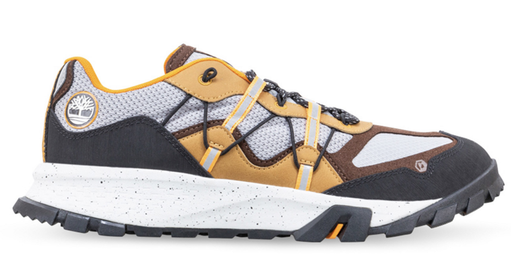 Timberland Herren Garrison Trail Wander-Sneaker Schuhe Trekking Runner - Grau Mesh/Braun - US 8