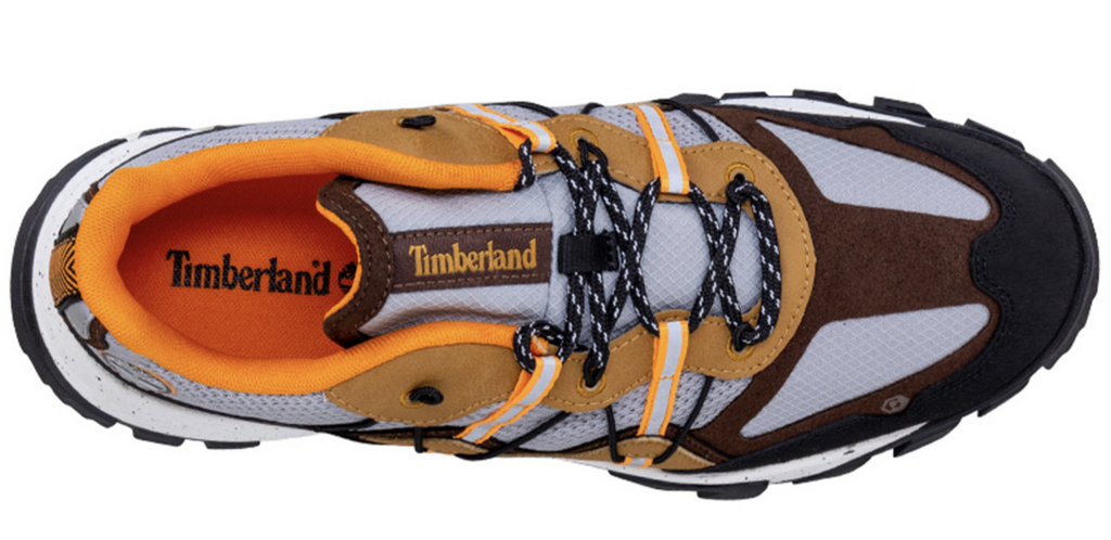 Timberland Herren Garrison Trail Wander-Sneaker Schuhe Trekking Runner - Grau Mesh/Braun - US 8