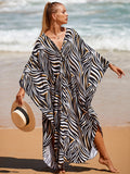 Stil 3 Locker geschnittenes Kaftankleid – Resort-Style Strandüberwurf für Damen