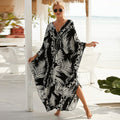 Stil 6 Weites Kaftankleid – Resort-Strandüberwurf für Damen
