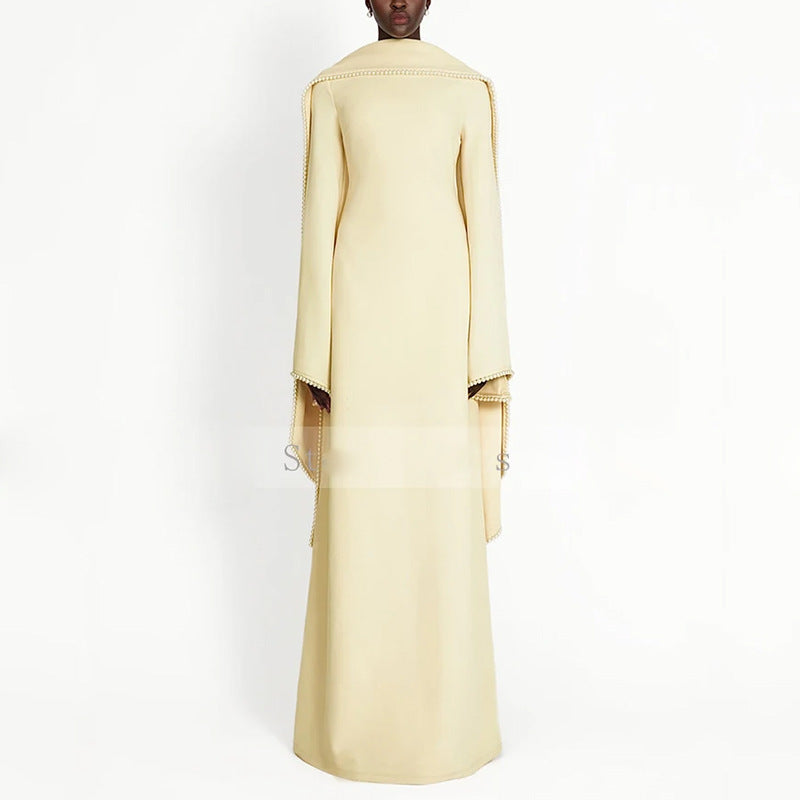 Elegant Long Sleeve Bell Dress