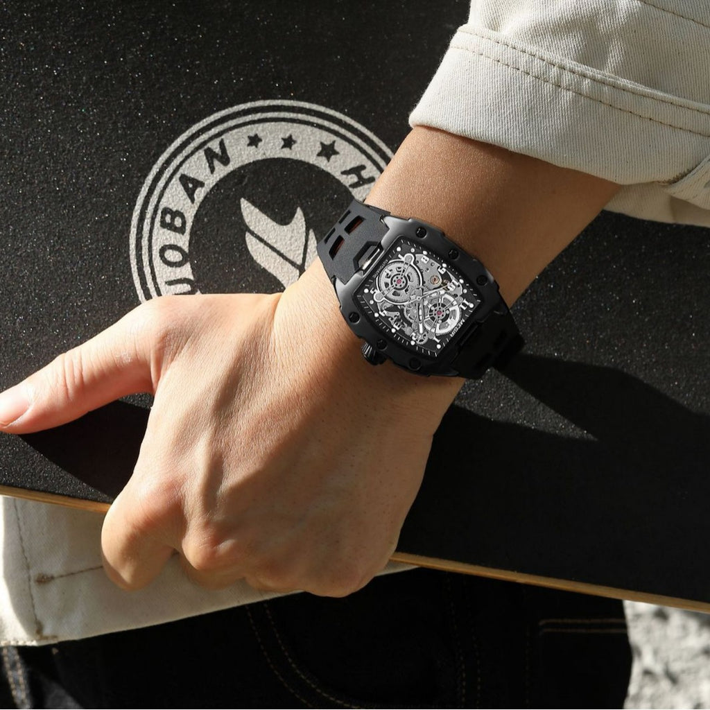Megir Mens Mechanical Calendar Watch