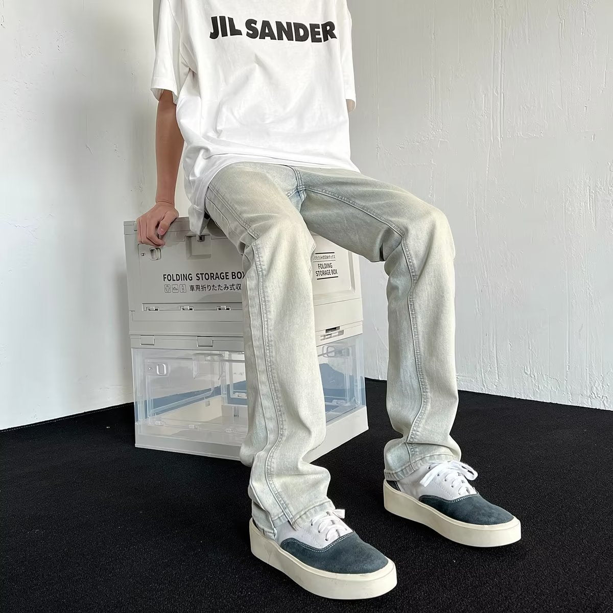 Mens Denim Trousers
