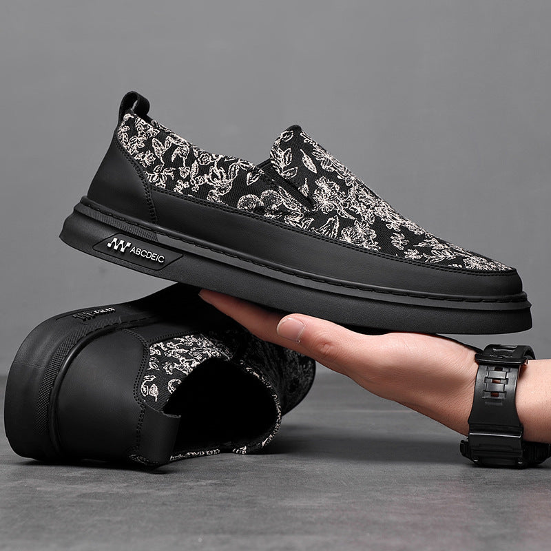 Mens Breathable Mesh Slip On Casual Shoes