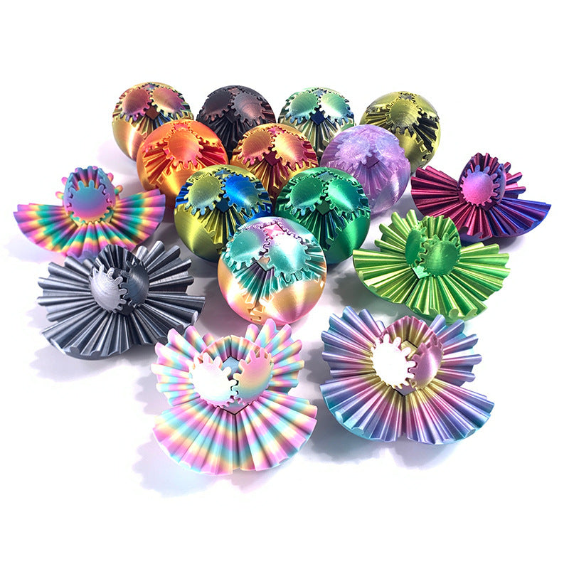 Rotating Gear Ball Educational Toy