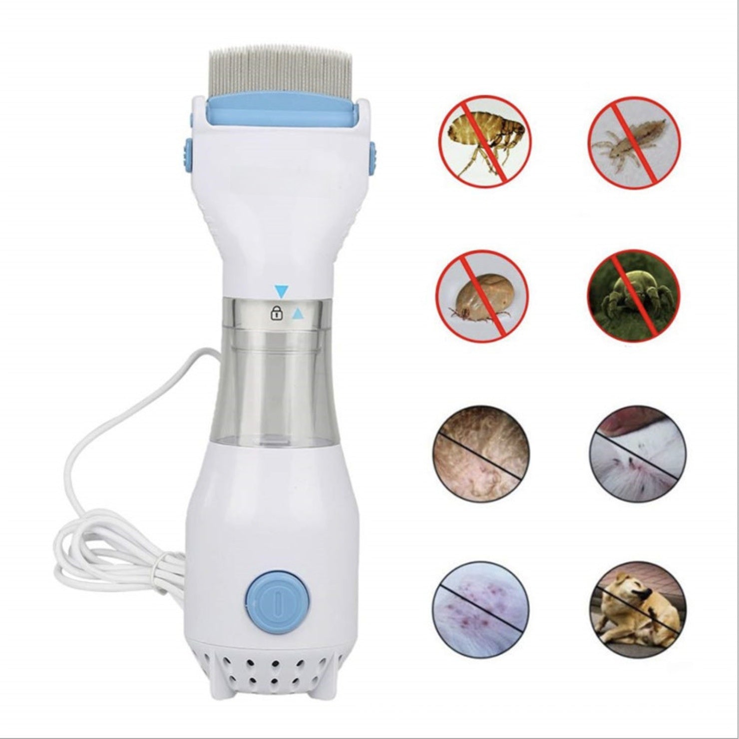 Electric Pet Lice Remover and Hair Cleaner