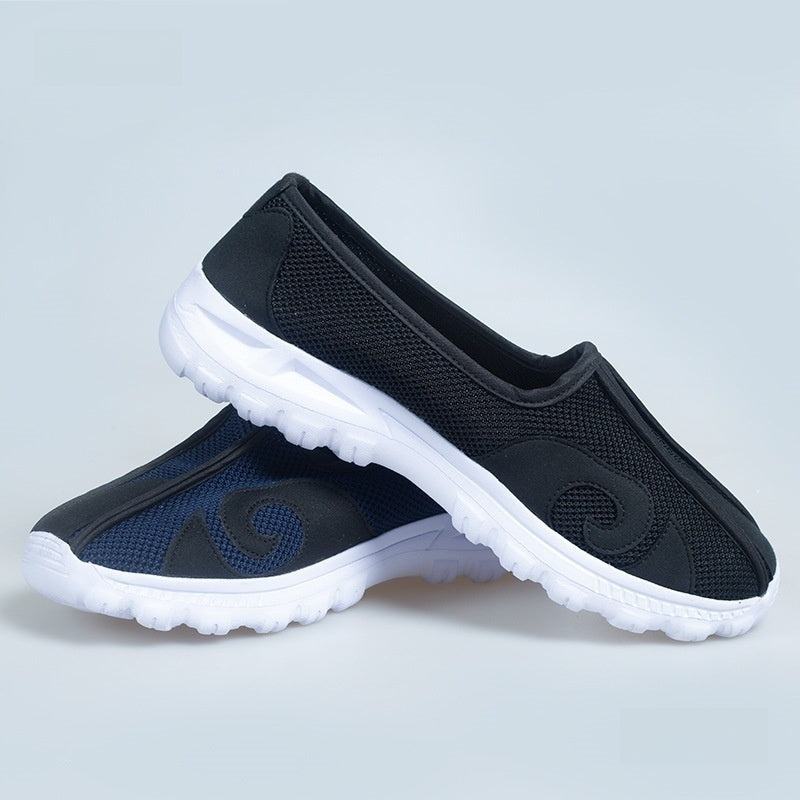 Mens Breathable Canvas Exercise Shoes