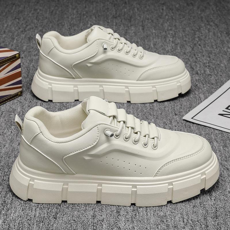 Mens Casual Sneakers Comfortable Thick Sole