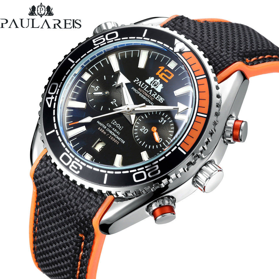 Automatic Mechanical Luminous Mens Watch