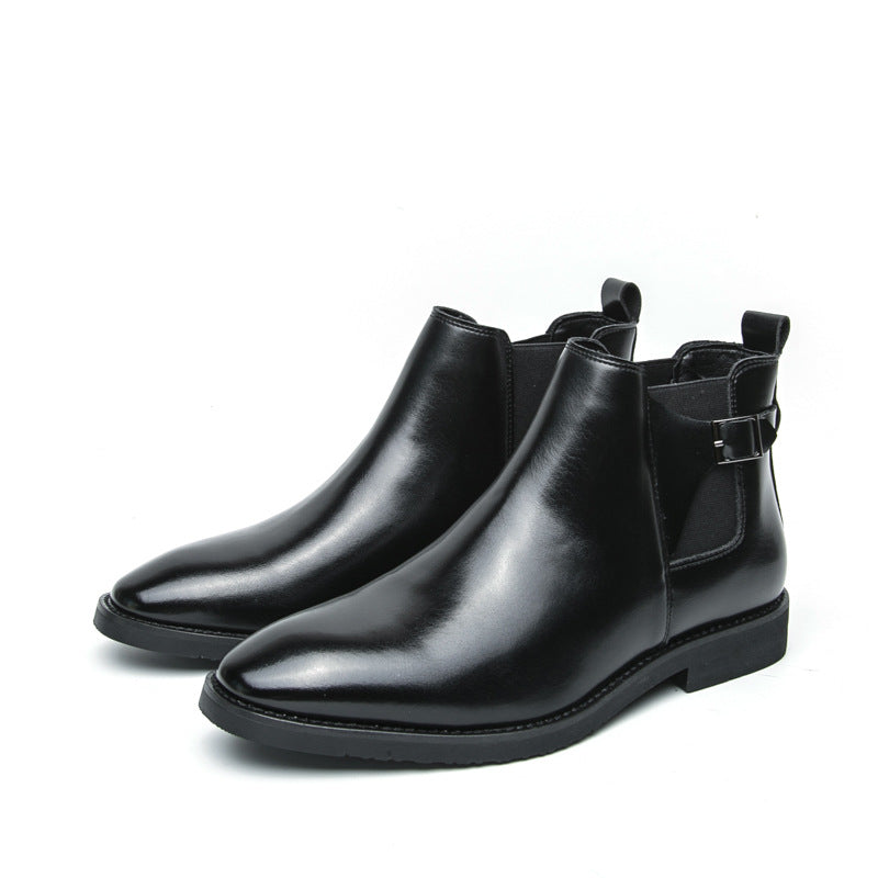 Mens Formal Casual Leather Boots
