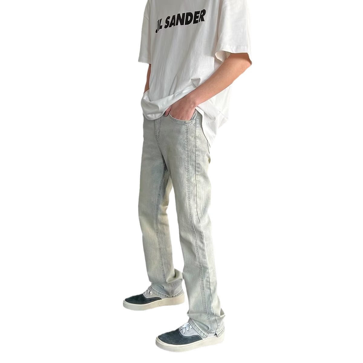 Mens Denim Trousers